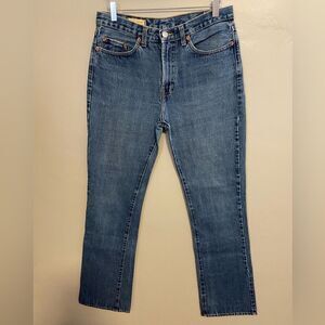 Red Engine Denim High rise straight leg denim jeans  30